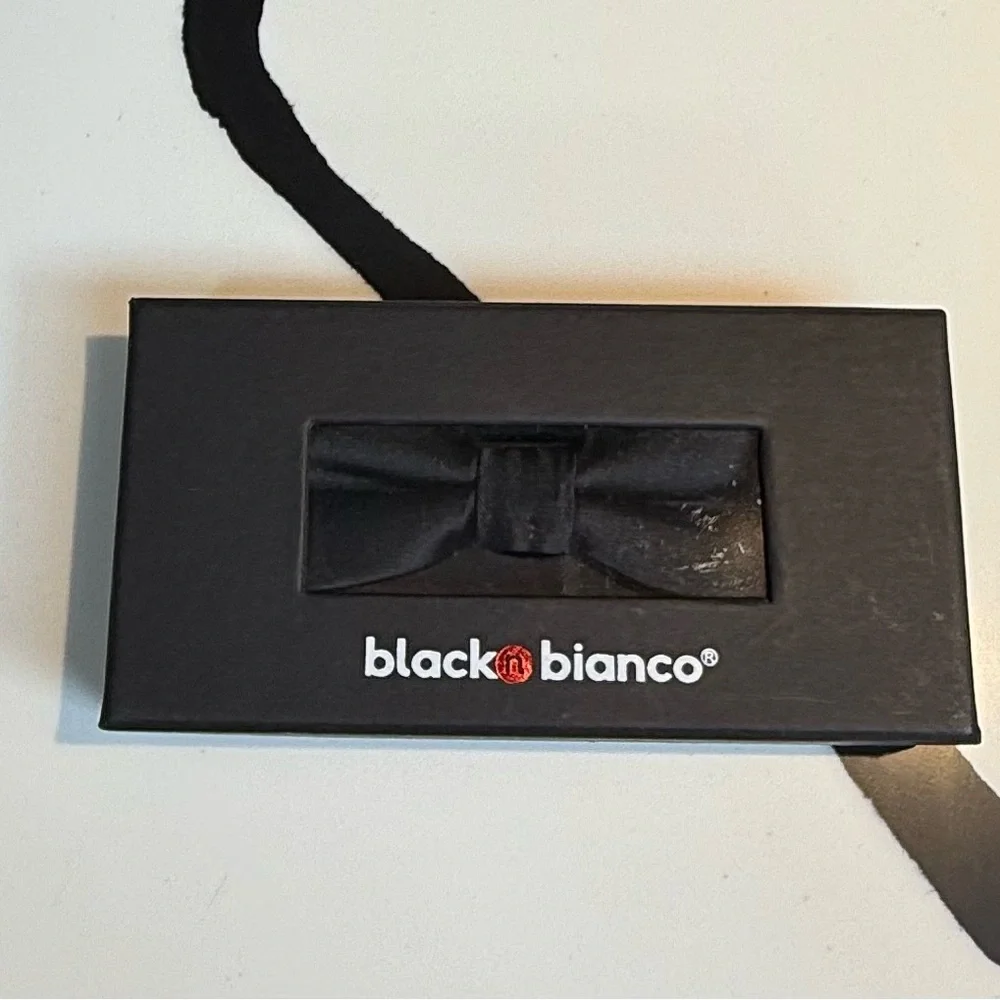 NWT - Boys Black & Bianco Bow Tie